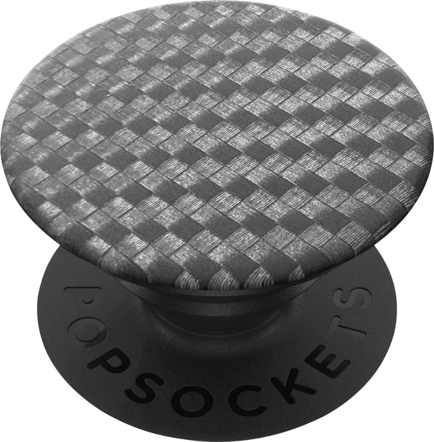 PopSockets - PopGrip Cell Phone Grip & Stand - Carbonite Weave