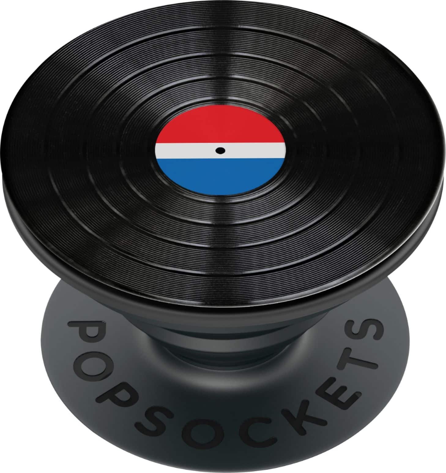 PopSockets - PopGrip Premium Cell Phone Grip & Stand - Red/Blue/Black