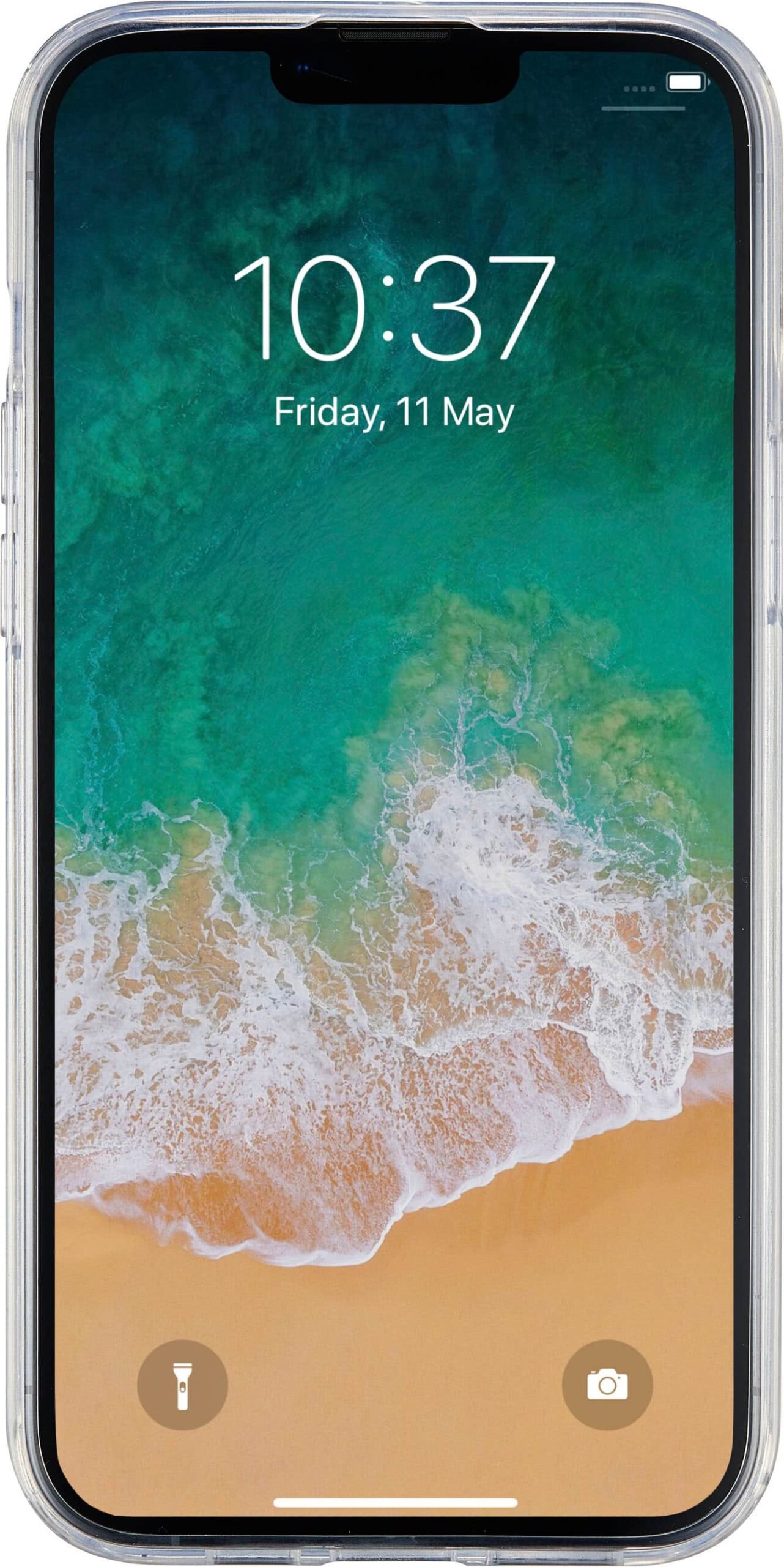 Insignia™ - Hard Shell Case for iPhone 13 Pro Max and iPhone 12 Pro Max - Clear - Image 2