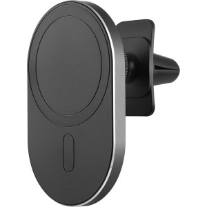 Magnetic Car Vent Mount for iPhone 15/14/13/12 series - Black
