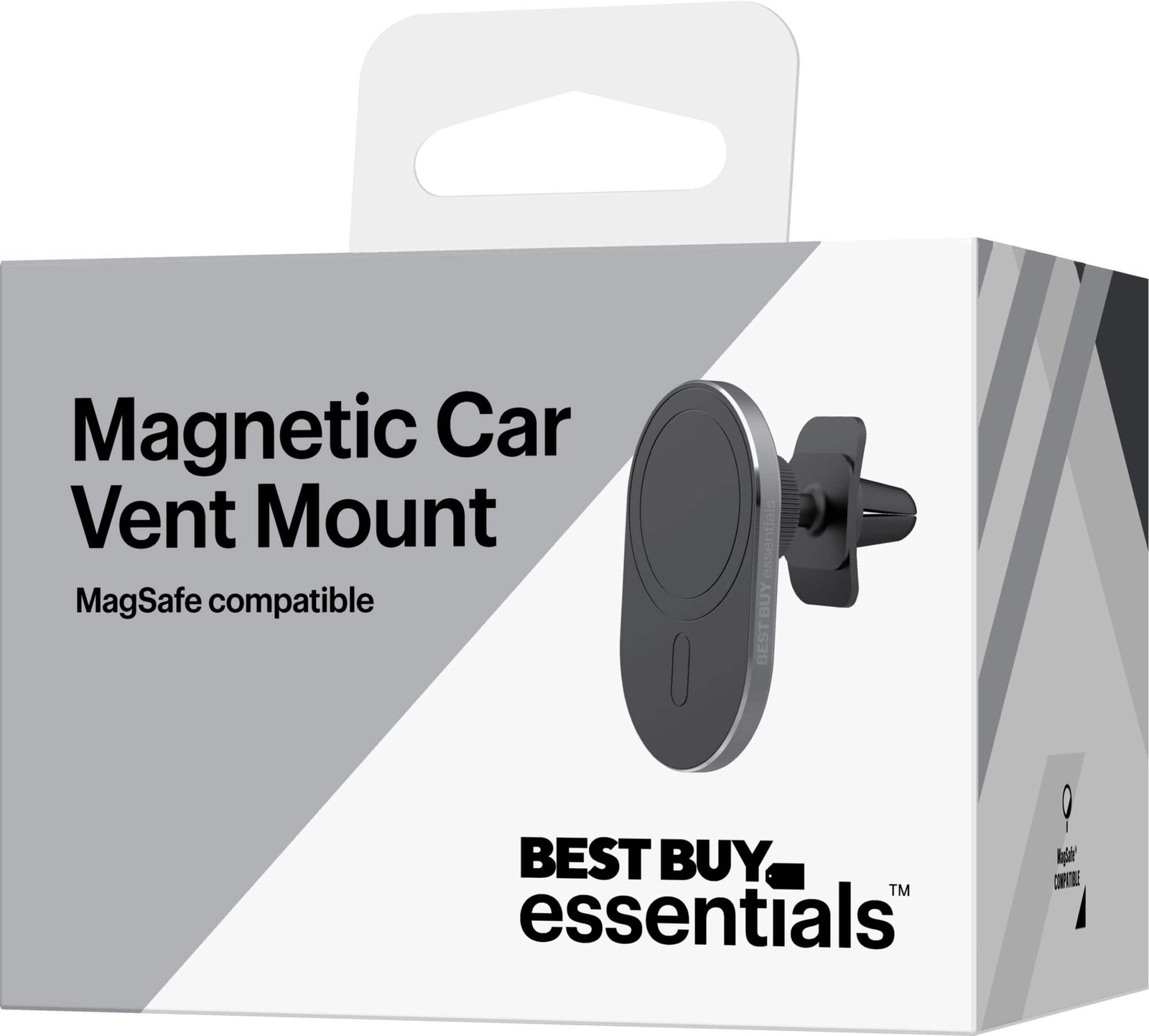 Magnetic Car Vent Mount for iPhone 15/14/13/12 series - Black - Image 2