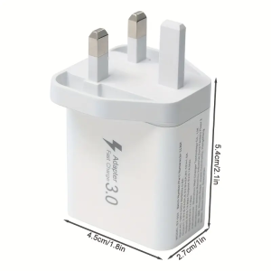 WeBeqer Fast Charger, Multi-Port Wall Adapter with 4 USB Ports